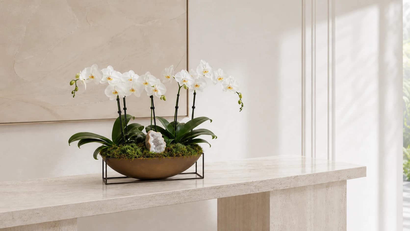 Aurore Bronze Orchid view 2