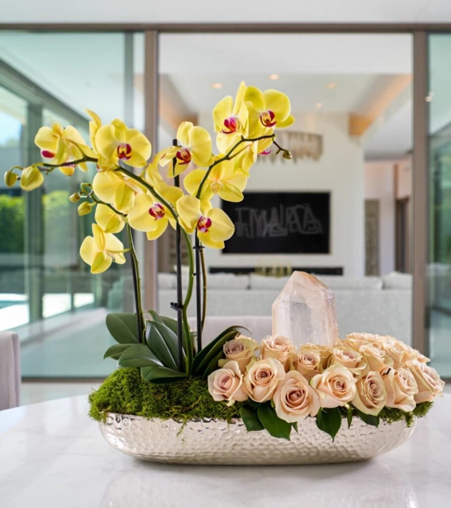 Solar Aurea Orchid & Champagne Roses – Quartz Edition - hover view